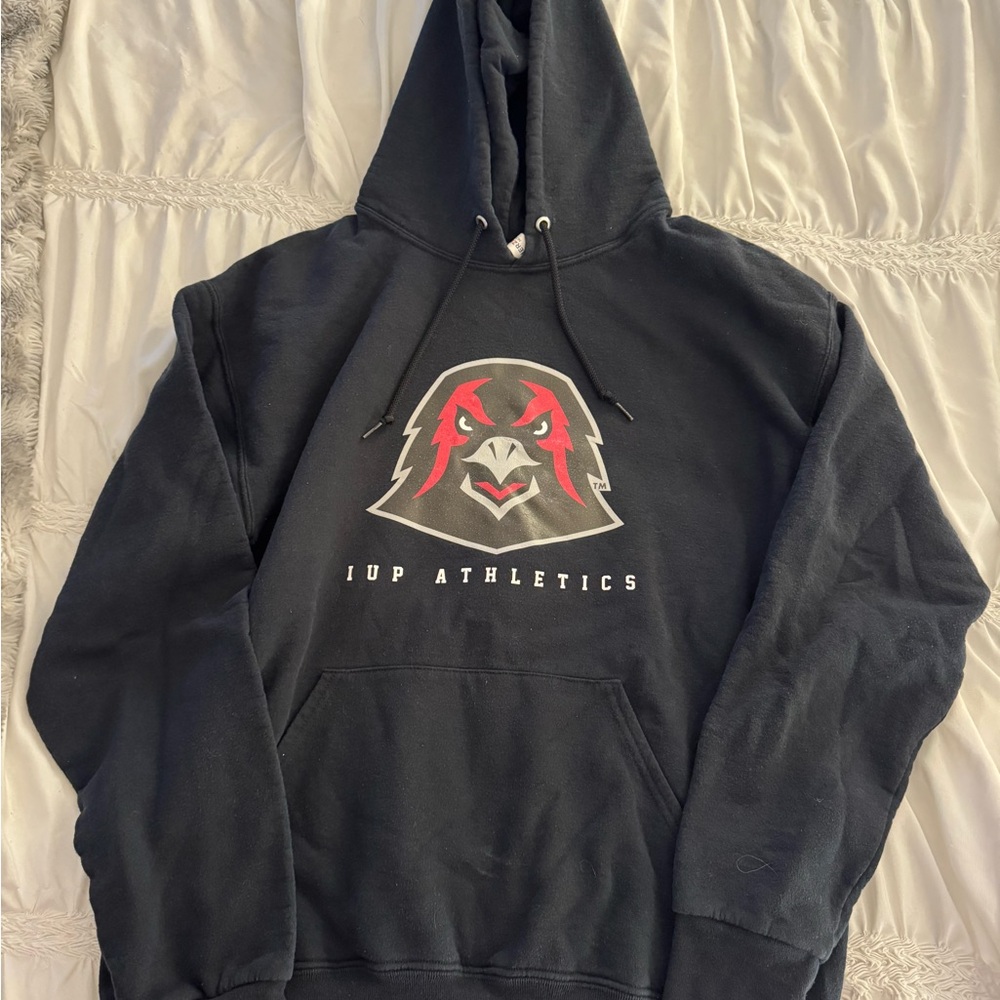 Men's Black IUP Athletics Hoodie